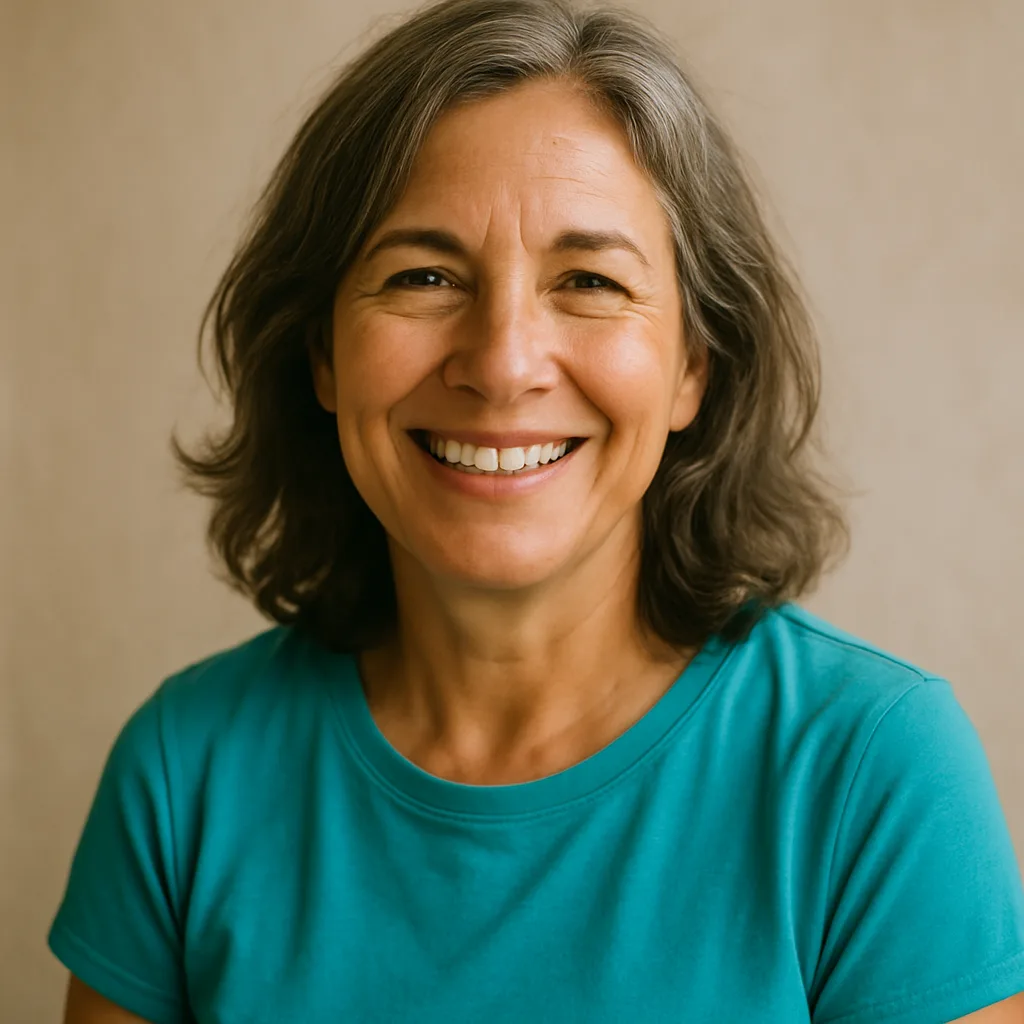 Smiling woman in her 50s — member of The Guernsey Dating Site